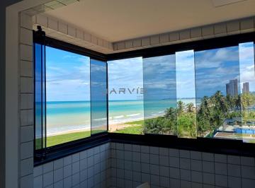 Apartamento · 65m² · 2 Quartos · 1 Vaga · Apartamento 2/4 Beira Mar de Guaxuma Com Vista Permanente Pro Mar