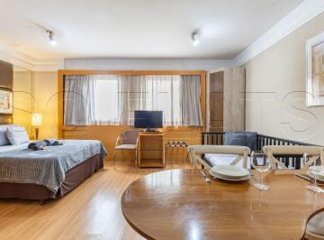 Apartamento · 27m² · 1 Quarto · 1 Vaga · Flat de 27 m² Com Serviços Hoteleiros Nos Jardins, a 2 Quadras Do Metrô Consolação