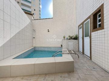 Casa · 131m² · 3 Quartos · 2 Vagas · Sobrado Com 3 Suítes À Venda Na Tupi, Praia Grande/sp — 2 Vagas, Piscina E Churrasqueira