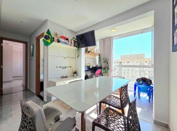 Apartamento · 56m² · 2 Quartos · 1 Vaga · Apartamento de 2 Quartos, Com Varanda, Planejados, Andar Alto, À Venda No Parque América Havai, Com