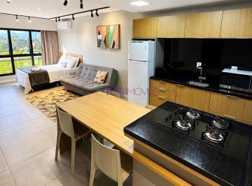 Apartamento · 39m² · 1 Quarto · 1 Vaga · Studio No Oka Floripa | Mobiliado E Decorado