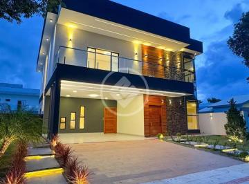 Casa · 332m² · 4 Quartos · 2 Vagas · Casa Dúplex Com 4 Suítes, 2 Vagas Na Garagem, Lazer Completo, Disponível Para Venda No Condomínio Al