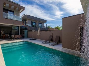 Casa · 280m² · 4 Quartos · 4 Vagas · Casa Alto Padrão Com 4 Suítes Na Morada Da Praia, Boracéia