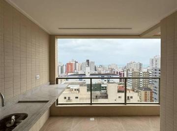 Apartamento · 92m² · 2 Quartos · 2 Vagas · Apartamento Com 92,33 m² - Forte - Praia Grande Sp