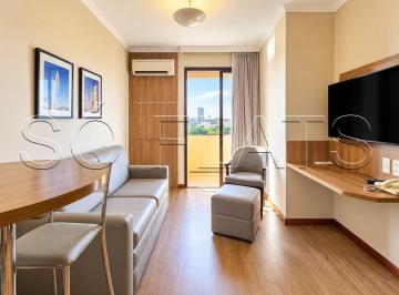 Apartamento · 38m² · 1 Quarto · 1 Vaga · Flat Mobiliado Na Av Borges de Medeiros, Centro Histórico de Porto Alegre
