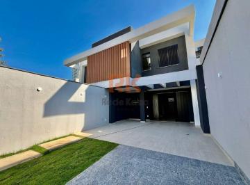 Casa · 187m² · 3 Quartos · 4 Vagas · Casa Nova À Venda No Bairro Ouro Preto — Sofisticação, Conforto E Modernidade Em Cada Detalhe.