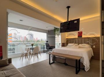 Apartamento · 34m² · 1 Quarto · 1 Vaga · Flat Em Consolação, São Paulo/sp de 34 m² 1 Quartos Para Locação R$4.800,00/mes