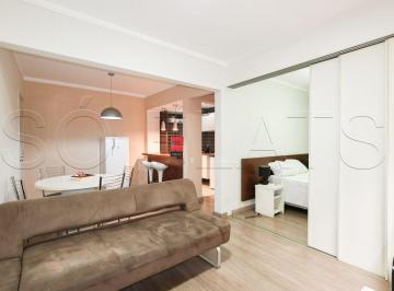 Apartamento · 40m² · 1 Quarto · 1 Vaga · Flat Em Cerqueira César, São Paulo/sp de 40 m² 1 Quartos Para Locação R$2.800,00/mes