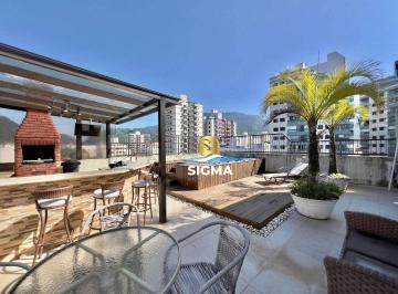 Apartamento · 120m² · 2 Quartos · 1 Vaga · Cobertura Em Jardim São Miguel, Guarujá/sp de 120 m² 2 Quartos À Venda por R$650.000