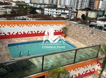 Apartamento · 254m² · 3 Quartos · 1 Vaga · Cobertura Em Vila Valença, São Vicente/sp de 254 m² 3 Quartos À Venda por R$790.000