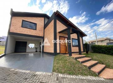 Casa · 230m² · 4 Quartos · 2 Vagas · Casa Em Jardim Carvalho, Ponta Grossa/pr de 230 m² 4 Quartos À Venda por R$2.850.000ou Para Loca