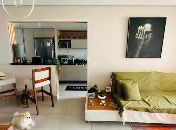 Apartamento · 56m² · 1 Quarto · 1 Vaga · Apartamento 1 Dorm. (1 Suíte) Com Varanda Gourmet E Vista Mar – Praia Grande (Aviação)