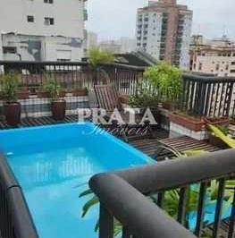 Apartamento · 353m² · 5 Quartos · 2 Vagas · Embaré Santos Cobertura Duplex 5 Dormitórios 3 Suítes
