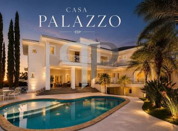 Casa · 874m² · 5 Quartos · 7 Vagas · Casa Palazzo 5 Suítes Com Piscina, Alphaville Graciosa, Pinhais - Pr