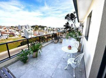 Apartamento · 194m² · 4 Quartos · 2 Vagas · Cobertura Semimobiliada Com194,83 m² E 4 Dormitórios, No Pio X de Caxias Do Sul