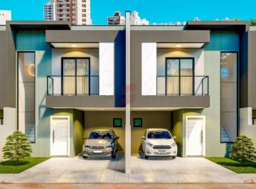 Casa · 122m² · 3 Quartos · 2 Vagas · Sobrado Em Estância Pinhais, Pinhais/pr de 122 m² 3 Quartos À Venda por R$799.000