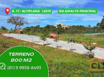 Terreno · 800m² · Terreno a Venda, 800 m², Condomínio Fechado, Altiplano Leste, Jardim Botânico, Df