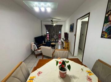 Apartamento · 75m² · 2 Quartos · 1 Vaga · Apartamento À Venda No Canto Do Forte, Praia Grande, Com Varanda