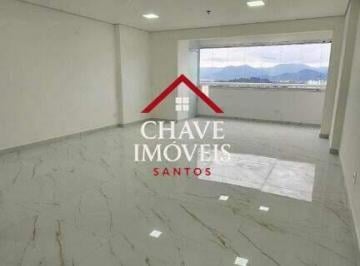 Comercial · 46m² · 1 Vaga · Sala Em Centro, São Vicente/sp de 46 m² Para Locação R$3.100,00/mes