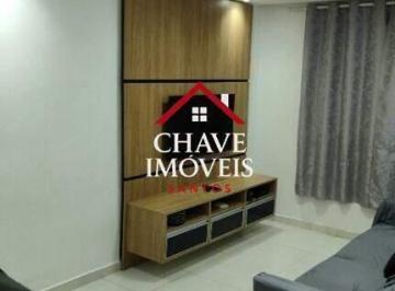 Apartamento · 56m² · 2 Quartos · 1 Vaga · Apartamento Em Chico de Paula, Santos/sp de 56 m² 2 Quartos À Venda por R$265.000