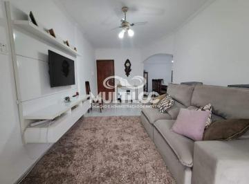 Apartamento · 110m² · 3 Quartos · 1 Vaga · Apartamento Mobiliado de 3 Quartos Com Vista Para o Mar Na Praia Grande