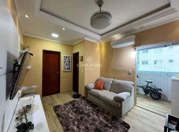 Apartamento · 43m² · 1 Quarto · 1 Vaga · Apartamento Mobiliado Com Vista Para o Mar À Venda No Caiçara, Praia Grande