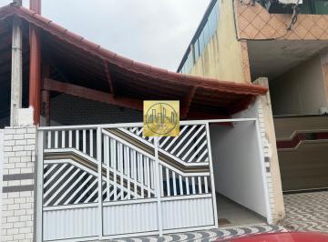Casa · 100m² · 2 Quartos · 2 Vagas · Casa Para Venda Em Praia Grande, Real, 2 Dormitórios, 1 Suíte, 3 Banheiros, 2 Vagas