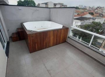 73840.jpg · Cobertura Com 3 Dormitórios À Venda, 100 m² por R$690.000 - Vila Scapelli - Santo André/sp