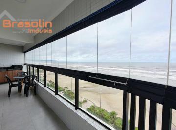 Apartamento · 66m² · 2 Quartos · 1 Vaga · Apartamento Frente Mar - 2 Dormitórios - Mobiliado Praia Grande - Maracanã