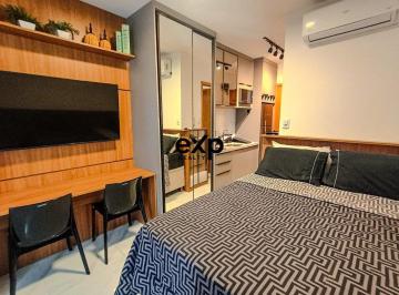 Apartamento · 20m² · 1 Quarto · 1 Vaga · Studio Mobiliado Para Locação No Smart Convenções? Pronto Para Morar, Na Orla de Salvador!