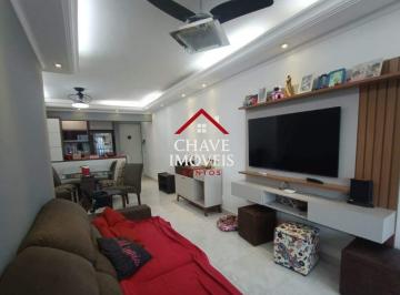 Apartamento · 87m² · 3 Quartos · 2 Vagas · Apartamento Em Macuco, Santos/sp de 87 m² 3 Quartos Para Locação R$5.500,00/mes