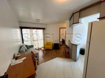 Apartamento · 32m² · 1 Quarto · 1 Vaga · Flat Para Alugar Em Jardim Paulista de 32.00 m² Com 1 Quarto, 1 Suite E 1 Garagem
