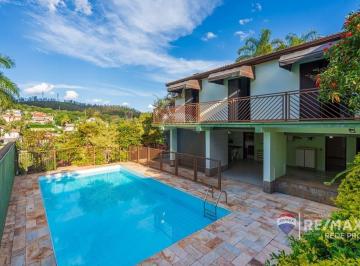 Casa · 387m² · 6 Quartos · 5 Vagas · Casa Térrea, Com 3 Dorms, 1 Suíte, Piscina Aquecida E Edícula Com 2 Dorms, 1 Suíte, Em Vinhedo - Sp.