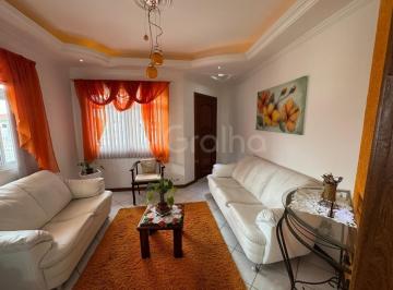 Sala de Estar · Casa Centro de Palhoça Com 144 m²