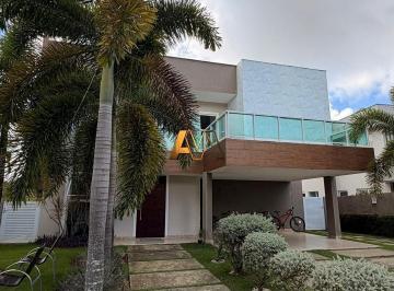Casa · 280m² · 4 Quartos · 2 Vagas · Casa de Alto Luxo Com 4 Suítes No Alphaville Litoral Norte I