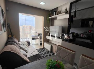 Apartamento · 49m² · 2 Quartos · 1 Vaga · Apartamento Em Vila Nambi, Jundiaí/sp de 49 m² 2 Quartos À Venda por R$430.000