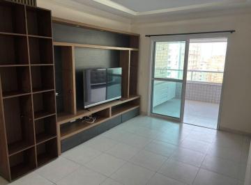 Apartamento · 100m² · 2 Quartos · 1 Vaga · Apartamento Em Vila Mirim, Praia Grande/sp de 100 m² 2 Quartos Para Locação R$5.500,00/mes