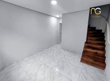 Casa · 87m² · 3 Quartos · 1 Vaga · Sobrado Em Campo Da Aviação, Praia Grande/sp de 87 m² 3 Quartos À Venda por R$380.000