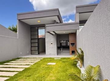 Casa · 107m² · 3 Quartos · 3 Vagas · Excelente Casa Nova No Eusebio