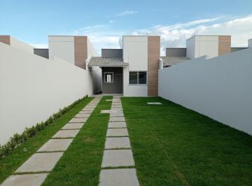 Casa · 70m² · 2 Quartos · 3 Vagas · Vendo Linda Casa Nova No Eusébio por R$305 Mil