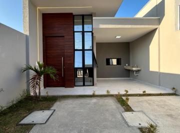 Casa · 82m² · 3 Quartos · 2 Vagas · Casa Plana Com Fachada Moderna, Eusebio.