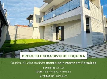Casa · 156m² · 4 Quartos · 2 Vagas · Casa Com 4 Suítes E Em Fortaleza Com Entrada Facilitada