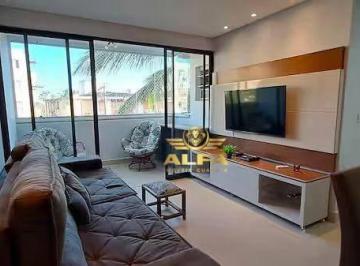 Apartamento · 90m² · 3 Quartos · 2 Vagas · Apartamento Em Vila Júlia, Guarujá/sp de 90 m² 3 Quartos À Venda por R$530.000
