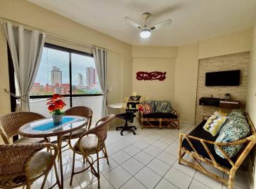 Apartamento · 60m² · 1 Quarto · 1 Vaga · Apartamento Em Jardim Três Marias, Guarujá/sp de 60 m² 1 Quartos À Venda por R$260.000