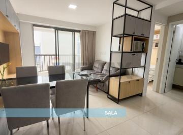 Apartamento · 46m² · 1 Quarto · 1 Vaga · Aluguel Apartamento Frente Mar E Pé Na Areia - 46 m² Com 1 Quarto