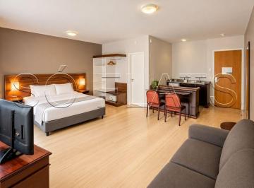 Apartamento · 40m² · 1 Quarto · 1 Vaga · Flat 44 m² No Prinz Suíte Hotel, Bairro América, Joinville, Perto Do Mueller Shopping