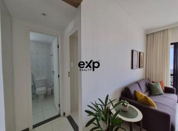 Apartamento · 49m² · 1 Quarto · 2 Vagas · Seu Novo Endereço Na Pituba! | 1/4 Mobiliado | Andar Alto | 2 Vagas
