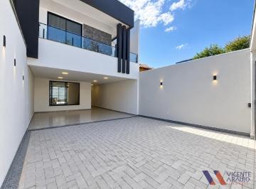 Casa · 196m² · 3 Quartos · 2 Vagas · Casa Com Arquitetura Moderna, 03 Quartos, Bairro Espírito Santo - Betim/mg