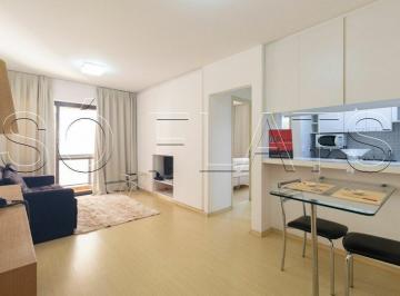 Apartamento · 40m² · 1 Quarto · 1 Vaga · Flat Em Cerqueira César, São Paulo/sp de 40 m² 1 Quartos Para Locação R$3.000,00/mes