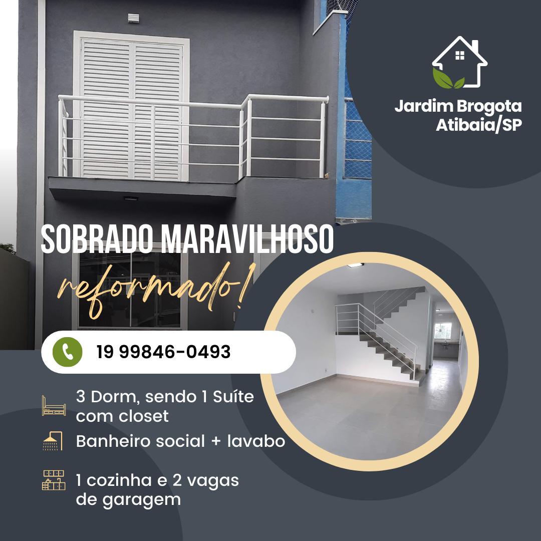 Captação de Casa a venda na Rua Ana Luiza, 70a, Jardim Brogotá, Atibaia, SP
